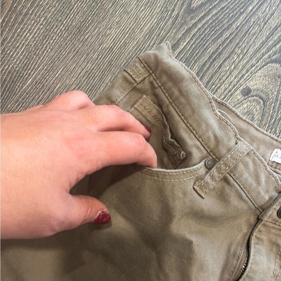 Altar'd State Skinny Jeans Pockets Casual Regular Fit Denim Brown Size 28 - Picture 5 of 11